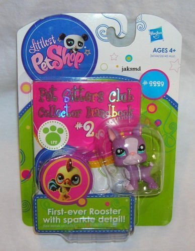 Littlest Pet Shop Exclusive Funniest Pet Pairs Figures Pink Bunny and Bull Terrier with Mailbox Hasbro