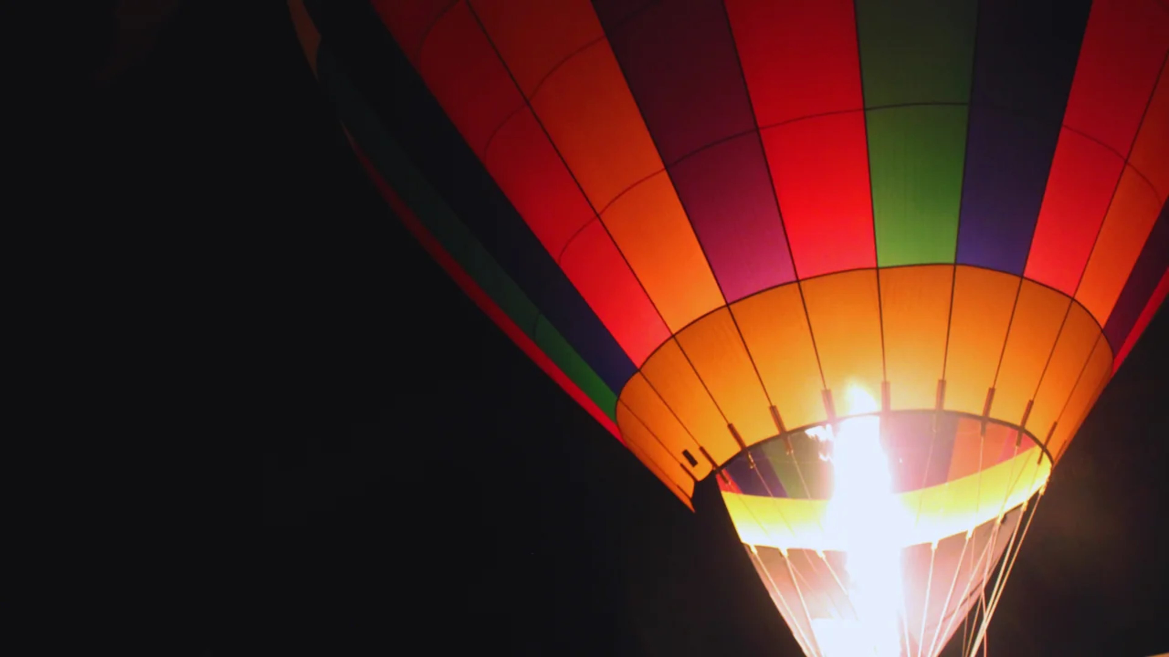 Hot air balloon safari flight over the Maasai Mara