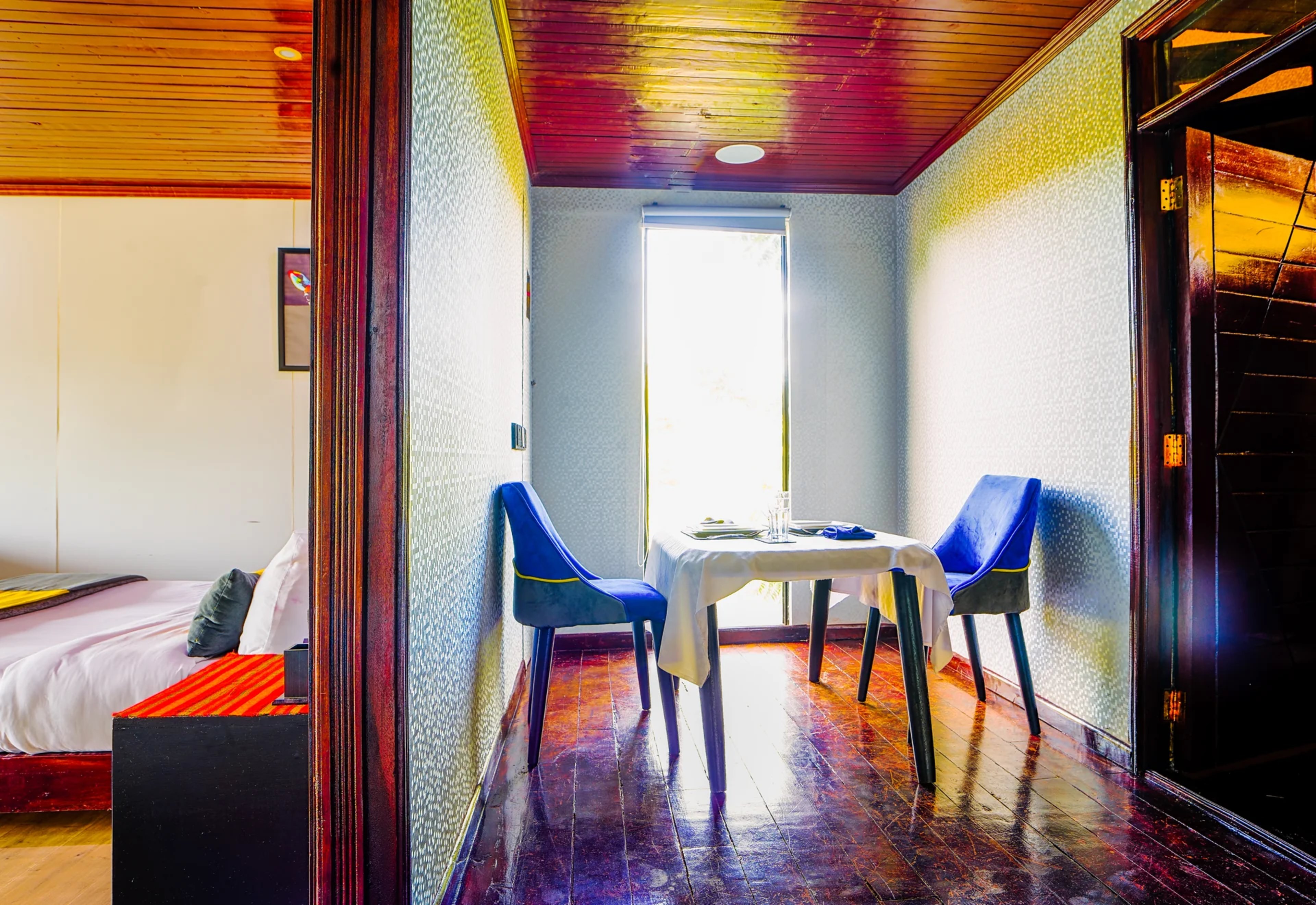 Repas en intérieur