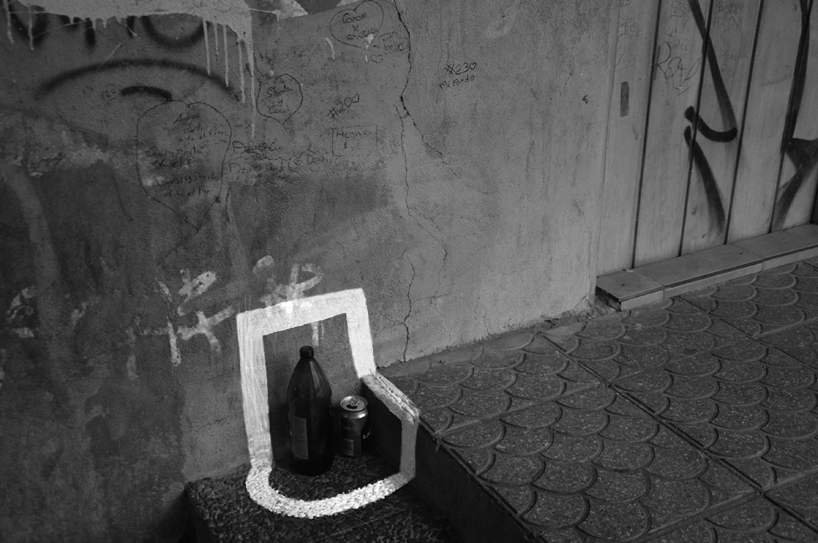 silueta de olvido pieza 8, patio soto