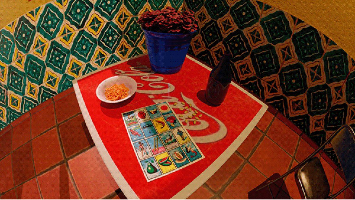 estudio de objetos no identificados, la tragerdia: escena de un crimen, patio soto