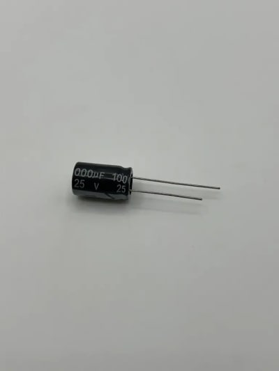 1000uF 25V electrolytic capacitor
