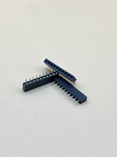 10pin 2mm female SIL header Pin