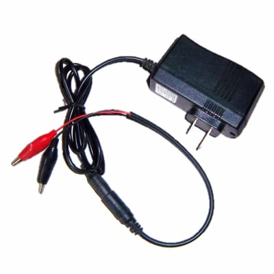 12.6v Power Adapter with crocodile clip