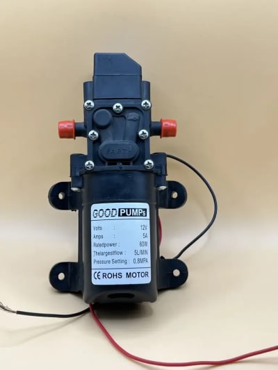 12V 60W High Pressure Water Pump