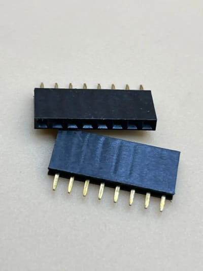 2.54mm 8pin female header