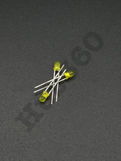 3mm LED yellow
