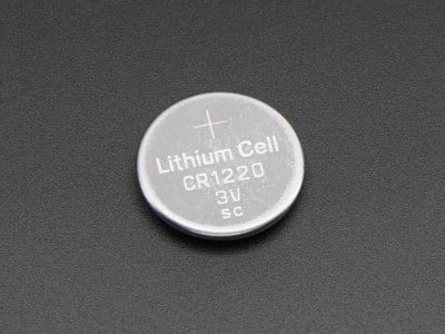 3V CR2032 coin cell