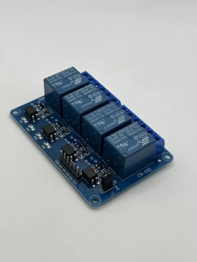 4-Channel Relay Module – 5V DC, Opto-Isolated Inputs, 10A 250VAC/30VDC