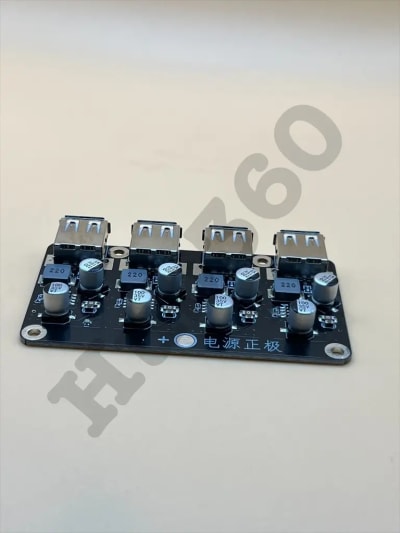 4 usb DC-DC buck fast charge module