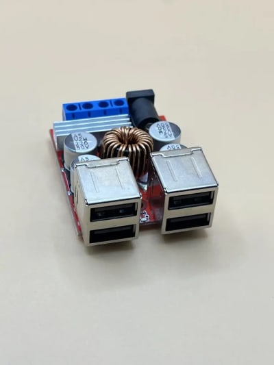 4 USB DC-DC Buck fast charge module
