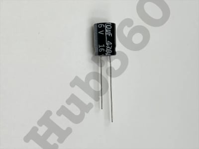 470uf 16V electrolytic capacitor