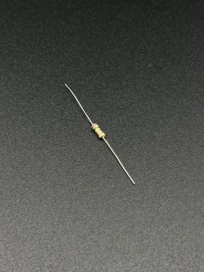 7.5Ω 1/4W resistor