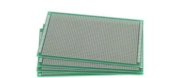 9cmx15cm double sided fiberglass PCB veroboard/stripboard