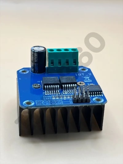 BTS7960 43A Motor Driver Module (High-Power, Smart Control)