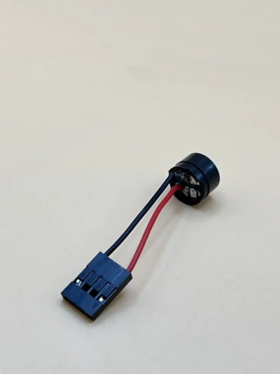 Buzzer with connecting caable