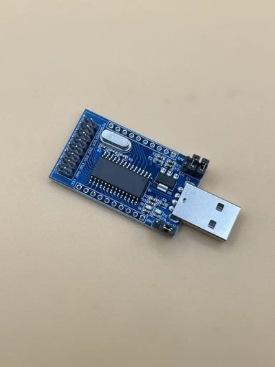 CH341A USB to UART IIC SPI TTL ISP EPP/MEM parallel converter board