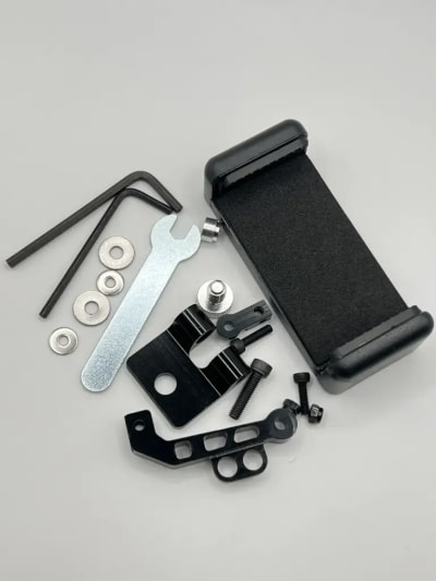 FPV 7 inch Display mount with mobile Phone holder