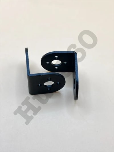 L shaped servo bracket