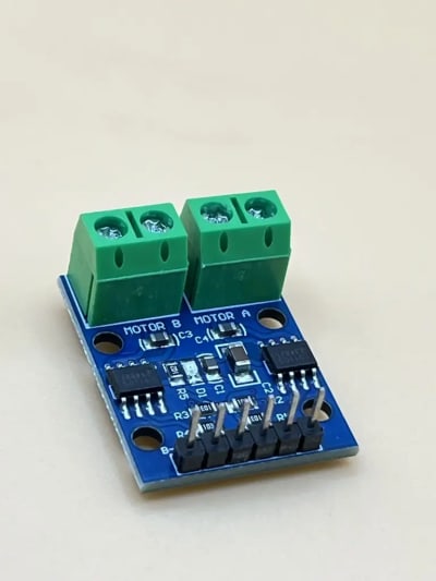 L9110S H-Bridge Motor Driver Module – Dual-Channel, 2.5-12V, 800mA, PWM Speed Control, for Arduino/ESP32