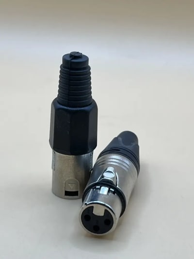 Lidge Canon Audio Connector male and female pair
