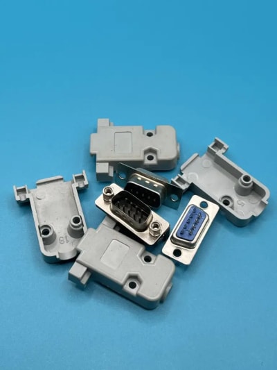 Male DB9 RS232 with Casing