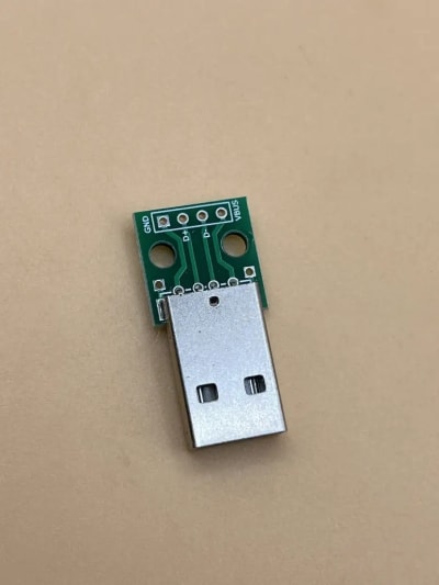 Male USB module