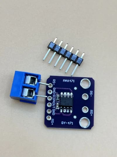 MAX471 3A High-Side Current Sensor Module
