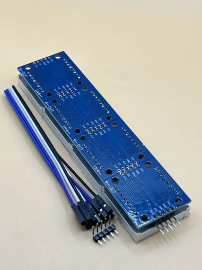 Max7219 4 in 1 dot matrix module