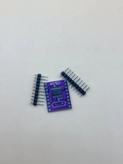 MCU-1232 ADS1232 Ultra low noise 24bit Analog to Digital coverter (ADC)