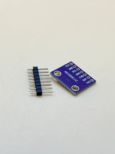 MCU-9911 AK09911C 3 axis magnetometer