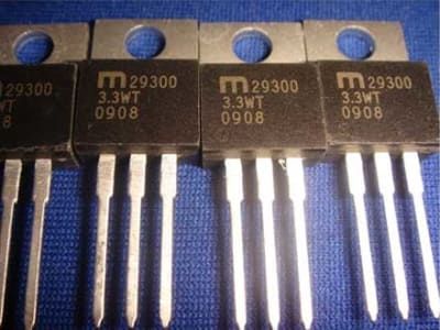 MIC29300-3.3 regulator