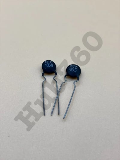 NTC 10D-9 thermistor
