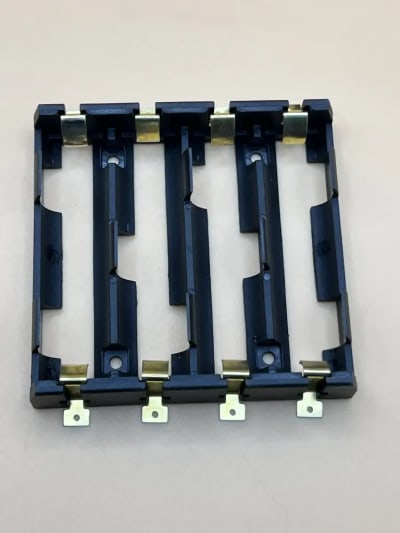 PCB SMD 18650 battery holder 4 slot