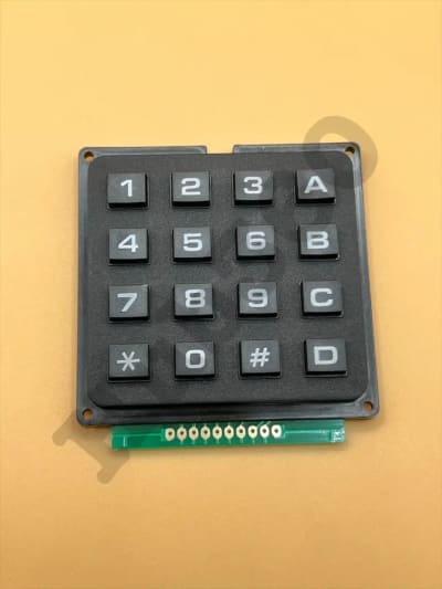 Plastic keyboard 4x4