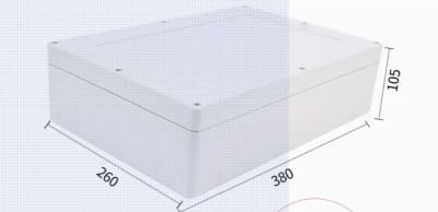 Project Casing 380x260x105