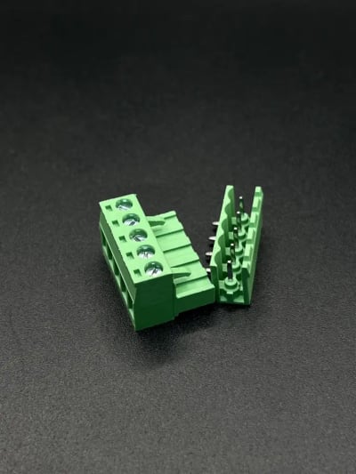 Right Angle 5 pin pluggable screw terminal 2EDG5.08-5P