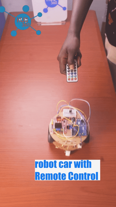 Robot Car With Remote Control