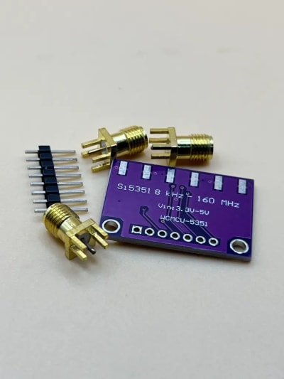 SI5351 high frequency square wave generator