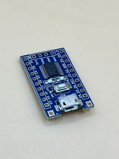 STM32S103F3P6 development board