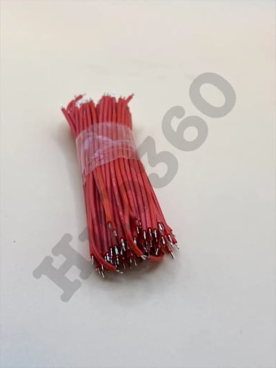 Tinned connecting wire and jumper