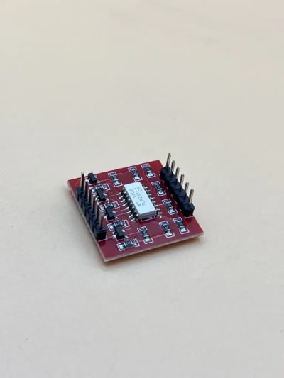 TLP281 4 channel optocoupler/optoisolator module