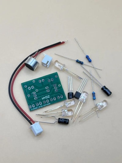 Voice controlled LED kit