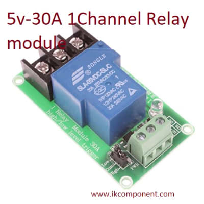 1 channel relay module 30a-5v