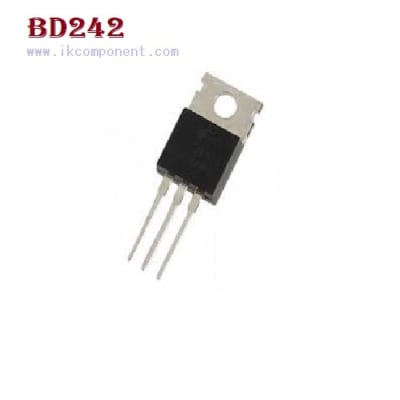 BD242 bipolar transistor.