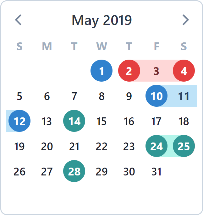 GitHub nathanreyes/vcalendar An elegant calendar and datepicker