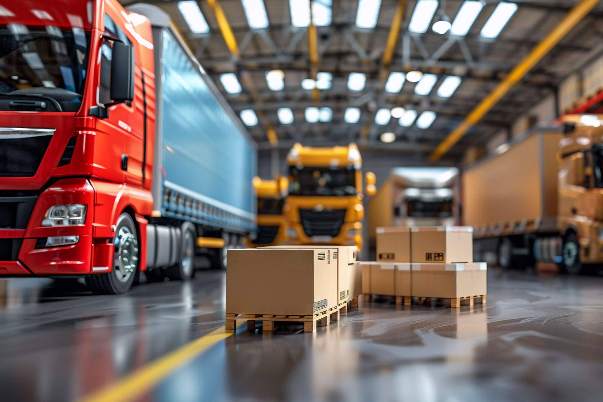 Intercity Packers and Movers Portfolio Background