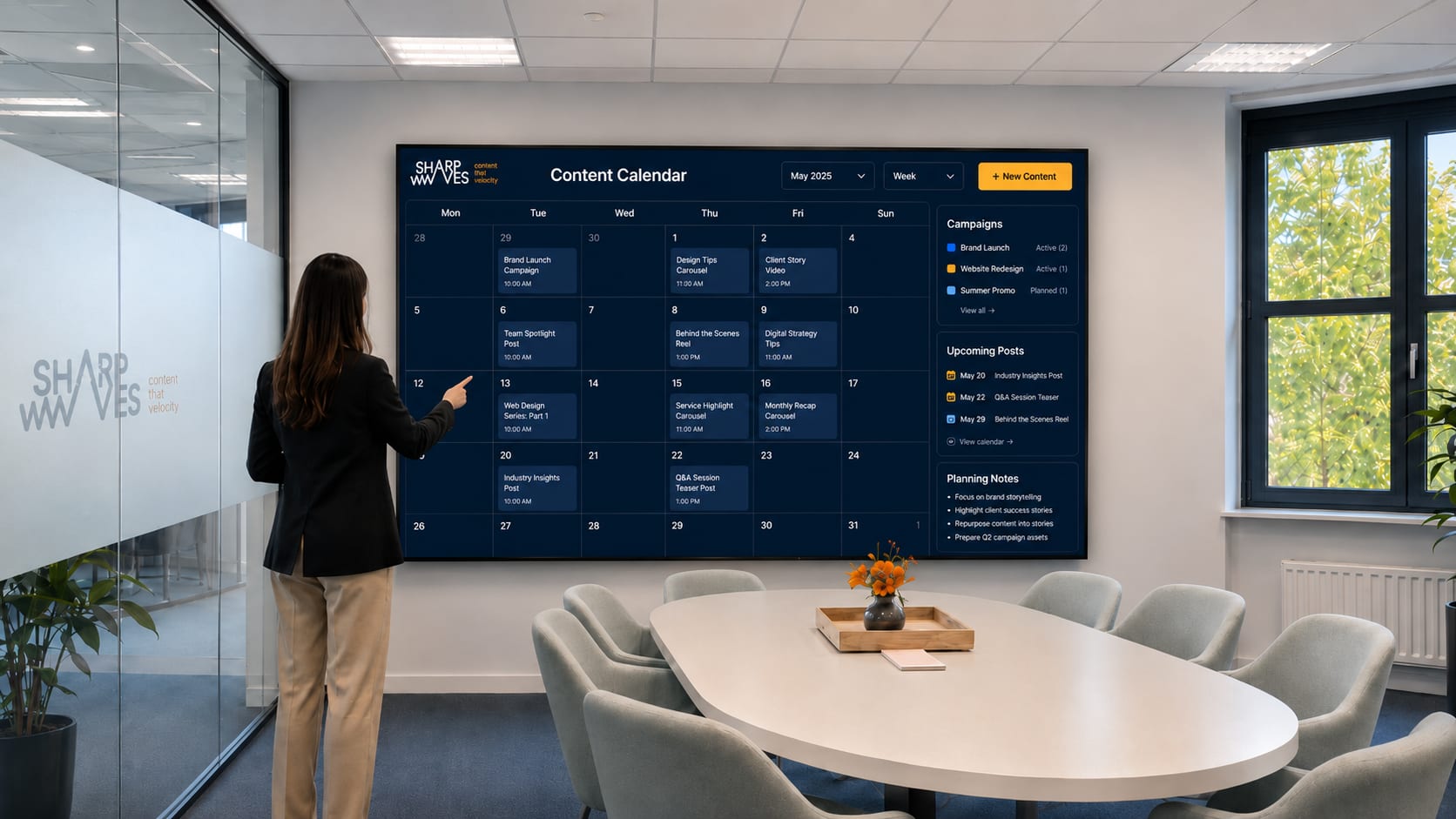 Sharpwaves contentplanning