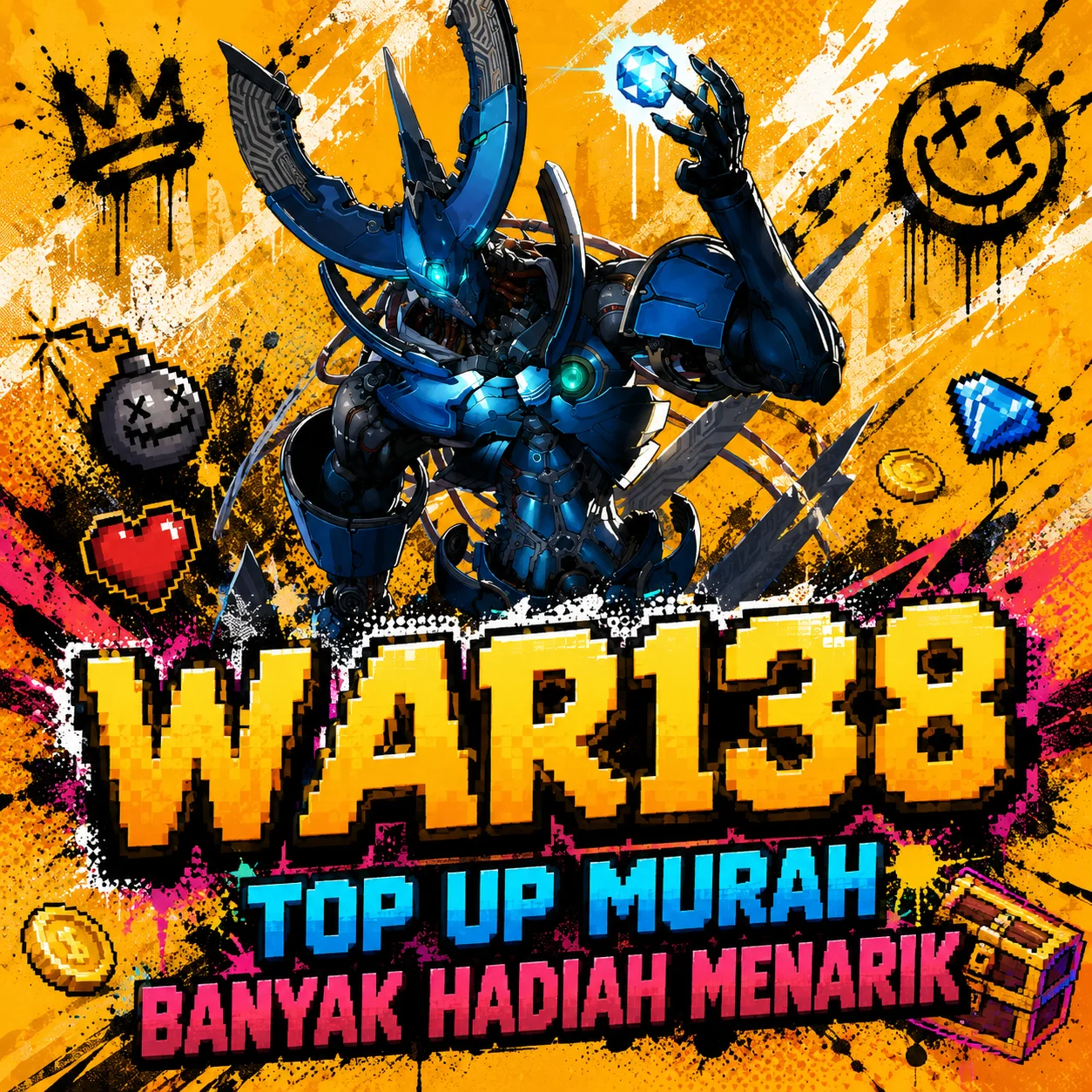 Galeri foto WAR138 : Agen Top Up Voucher Game Termurah & Banyak Hadiah Menarik di Jakarta
