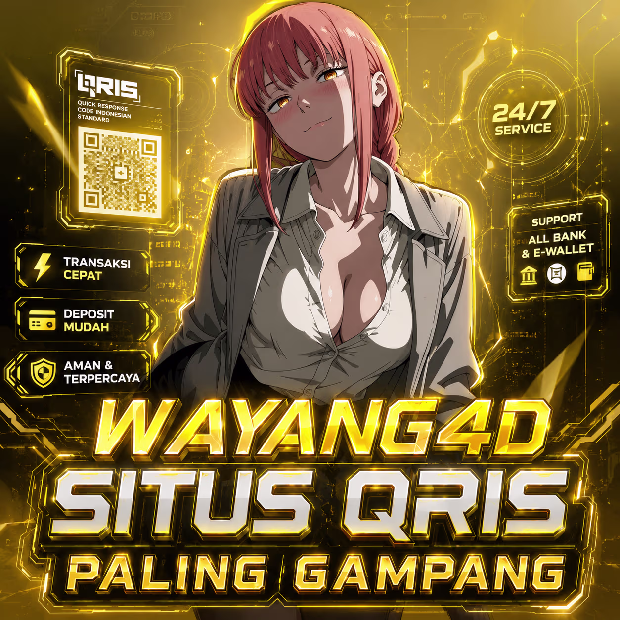 Main di WAYANG4D Sekarang! Situs QRIS Instant yang Paling Gampang